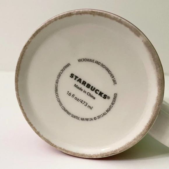 2013 Starbucks China Global Icon City Series Coffee Mug 16 oz Cup Dragon - Picture 9 of 11